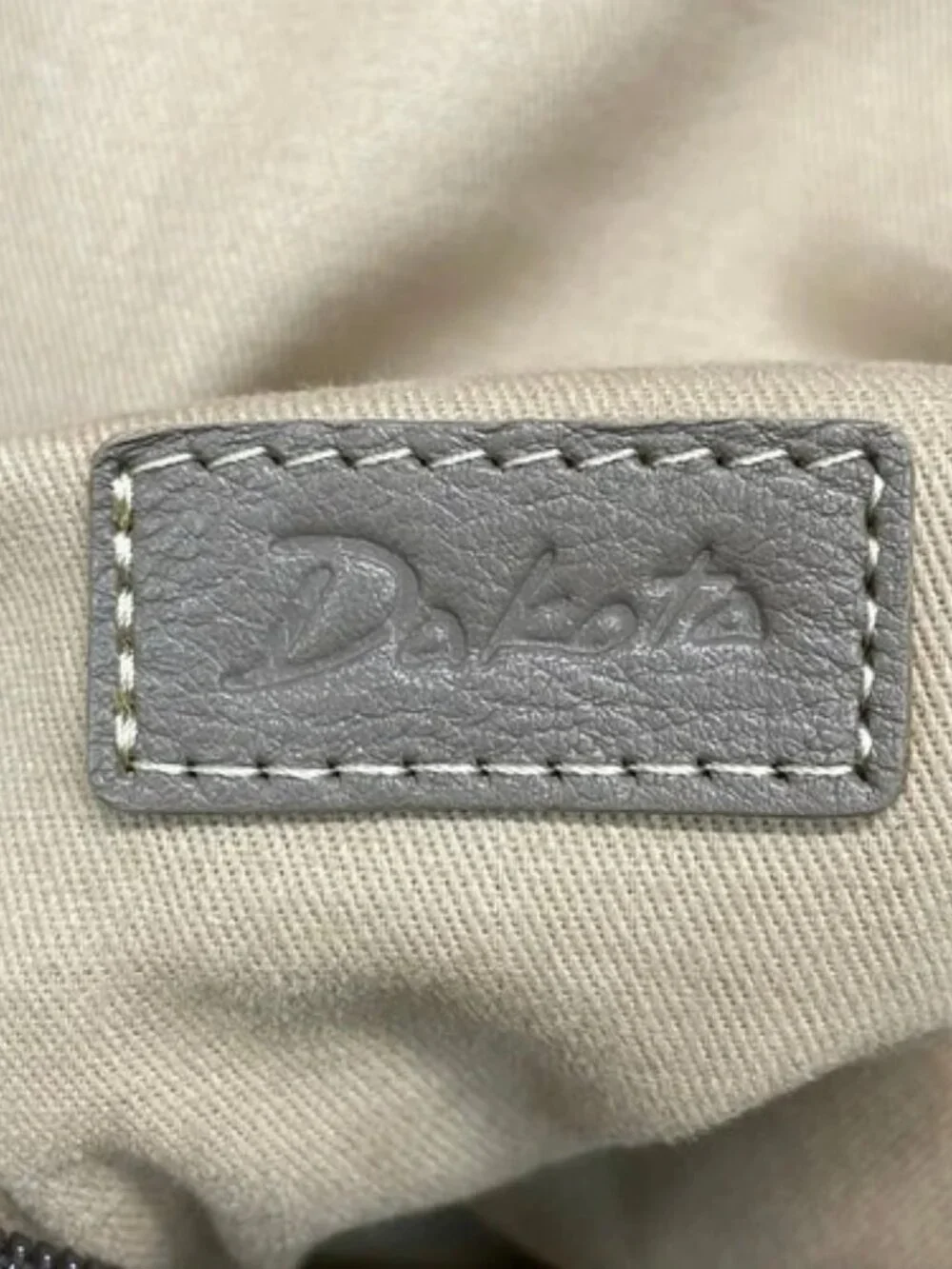 Dakota Beige Leather Backpack